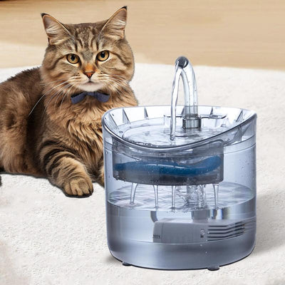 Automatic Cat Water Fountain, Silent Pets Drinking Water Dispenser, Indoor Pet Drinking Fountain, Automatic Circulation Filtration Drinking Dispenser