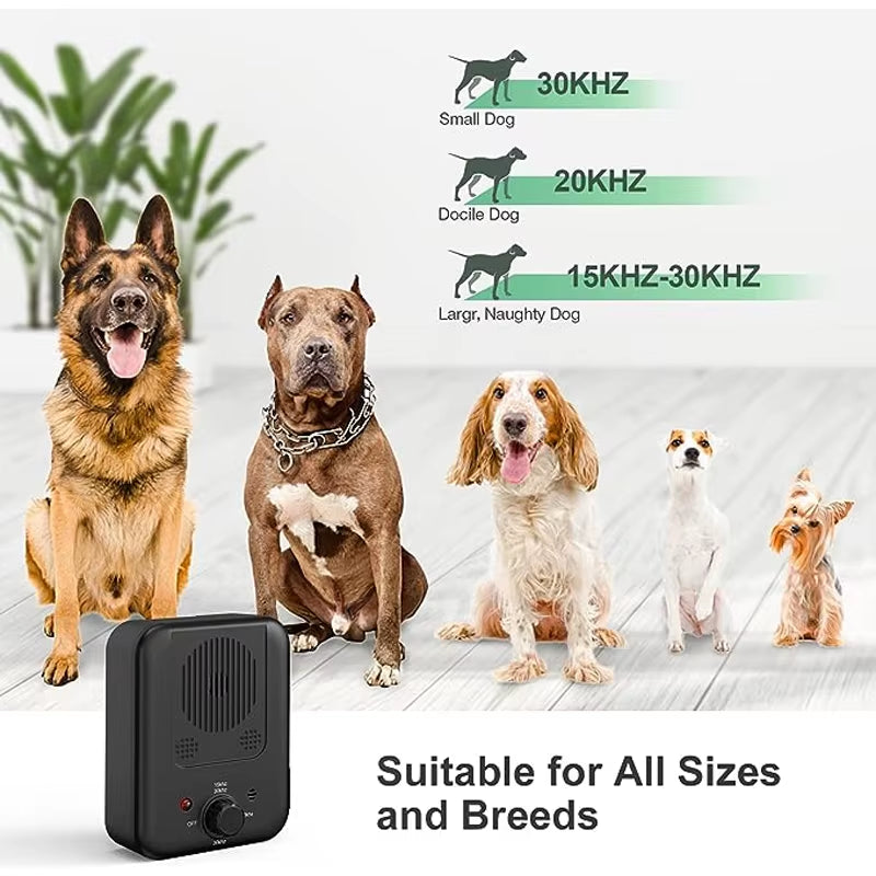 Ultrasonic Dog Repeller anti Barking Device Dog Barking Control Devices Stop Barking Dog Devices Outdoor Bark Deterrent Silencer