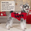 KYEESE Cozy Christmas Dog Sweater with Reindeer Pattern Festive Pet Costume Cute Holiday Outfit for Pets