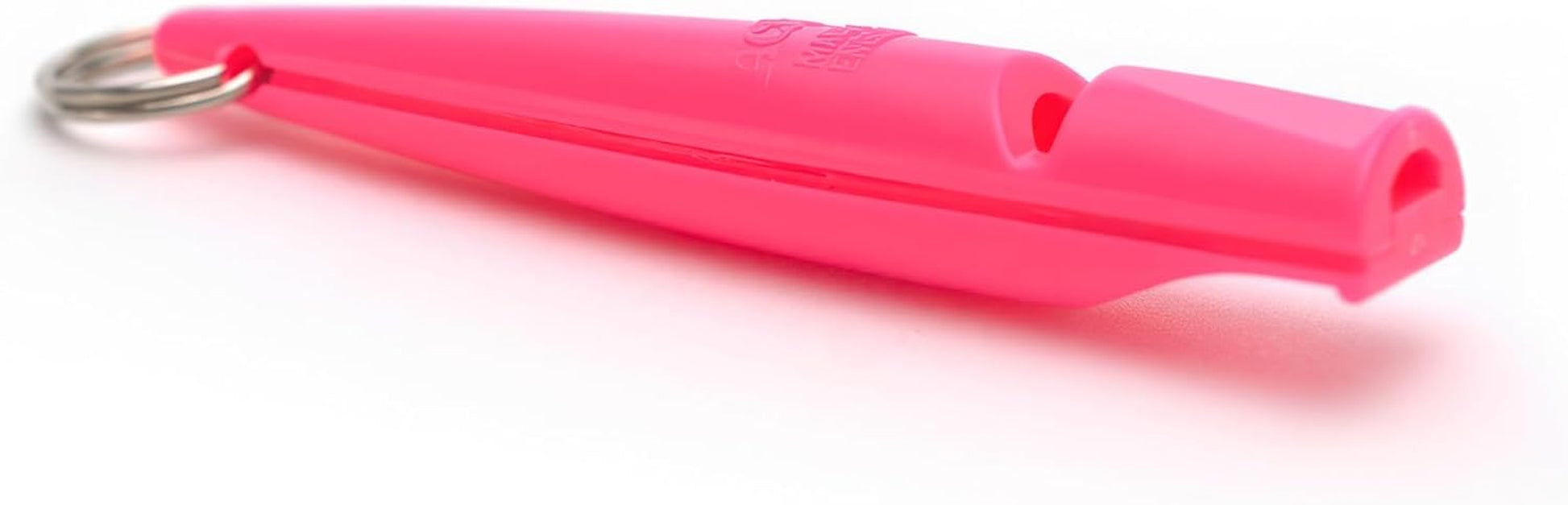 Genuine 210.5 Professional Dog Training Whistle. Bpa-Free Plastic. 90 Dba. Standardized 5700Hz Frequency for Smaller Dogs. Weatherproof. Made in the UK (Day Glow Pink)