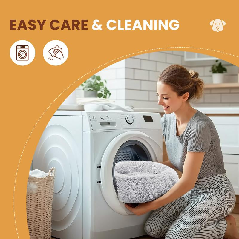 【Deal】Orthopedic Dog Bed for Large Size Dogs, Supportive Memory Foam Dog Sofa with Washable Removable Cover, Non-Slip Base, Waterproof Pet Couch Bed