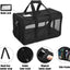 Scratchme Pet Travel Carrier Soft Sided Portable Bag for Cats, Small Dogs, Kittens or Puppies, Collapsible, Durable, Airline Approved, Carry Your Pet with You Safely and Comfortably (M)